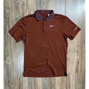 Rory McIlroy CUSTM  Nike Tour player issued Dri-FIT Pipping Golf Polo